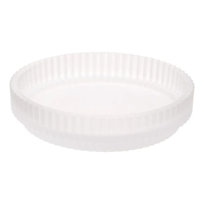 Porte-savon Solis rond D.11cm transparent