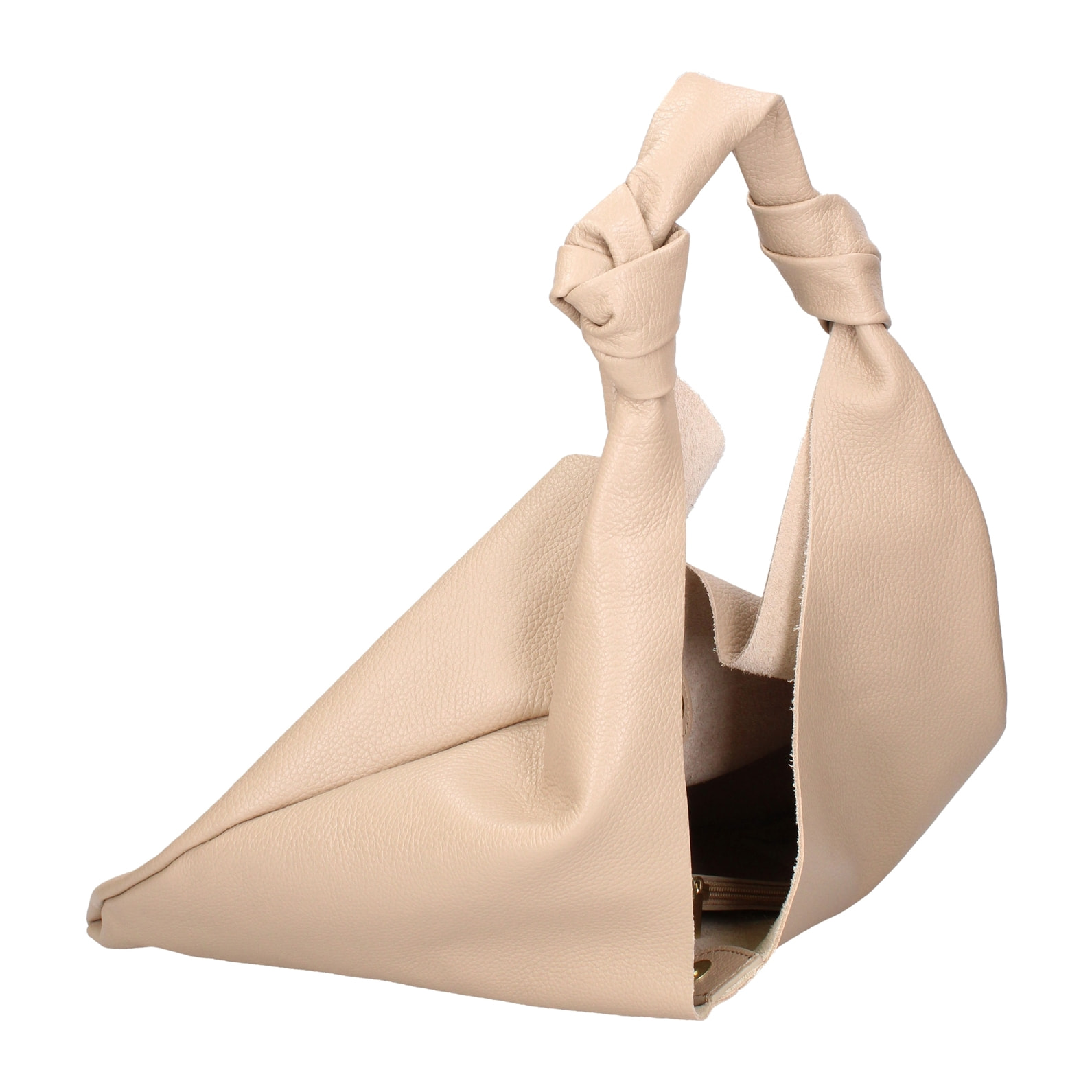 Borsa a spalla da donna In Vera pelle Made in Italy 40x42x2 cm