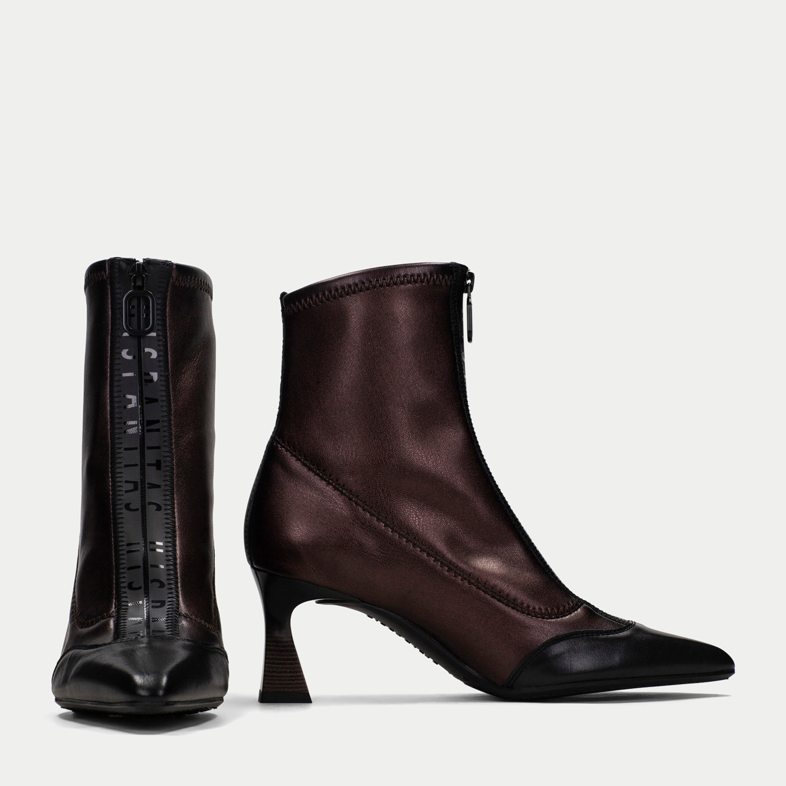 Botin Dalia Negro bronce 6,5 cm