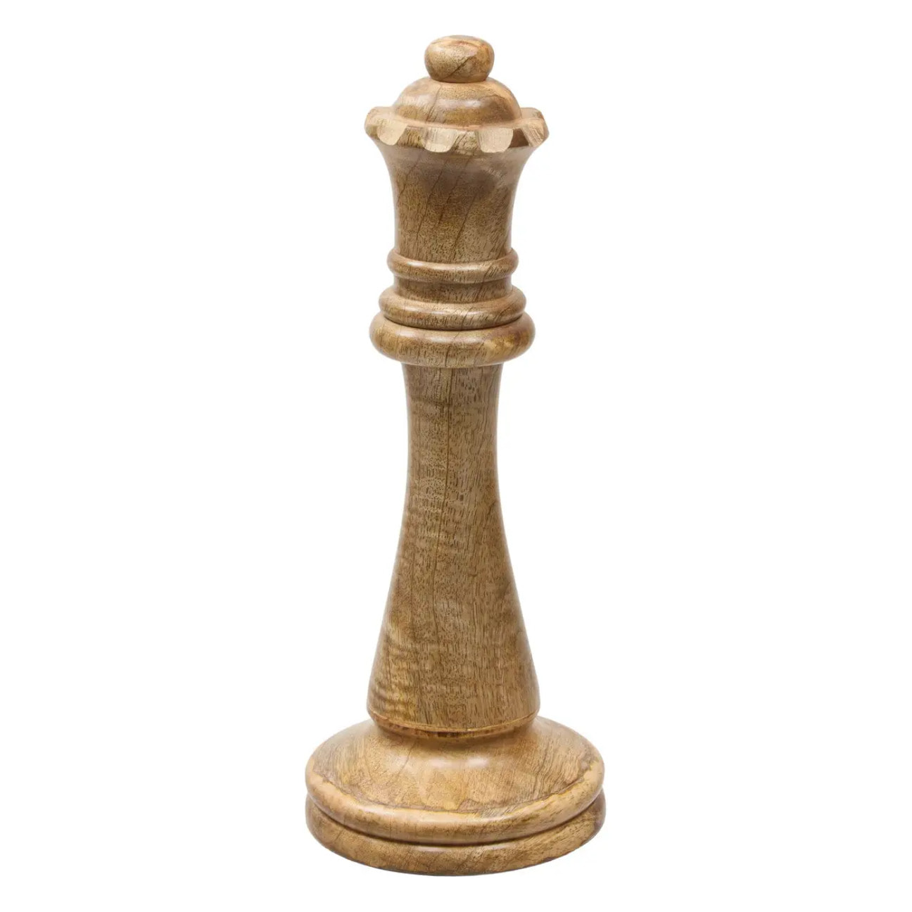 Pièces d'échec déco Joely H.40cm beige