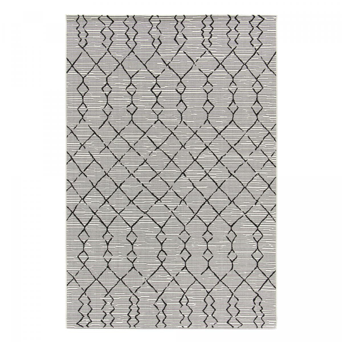 Tapis extérieur tissé kilim rectangle PAPO