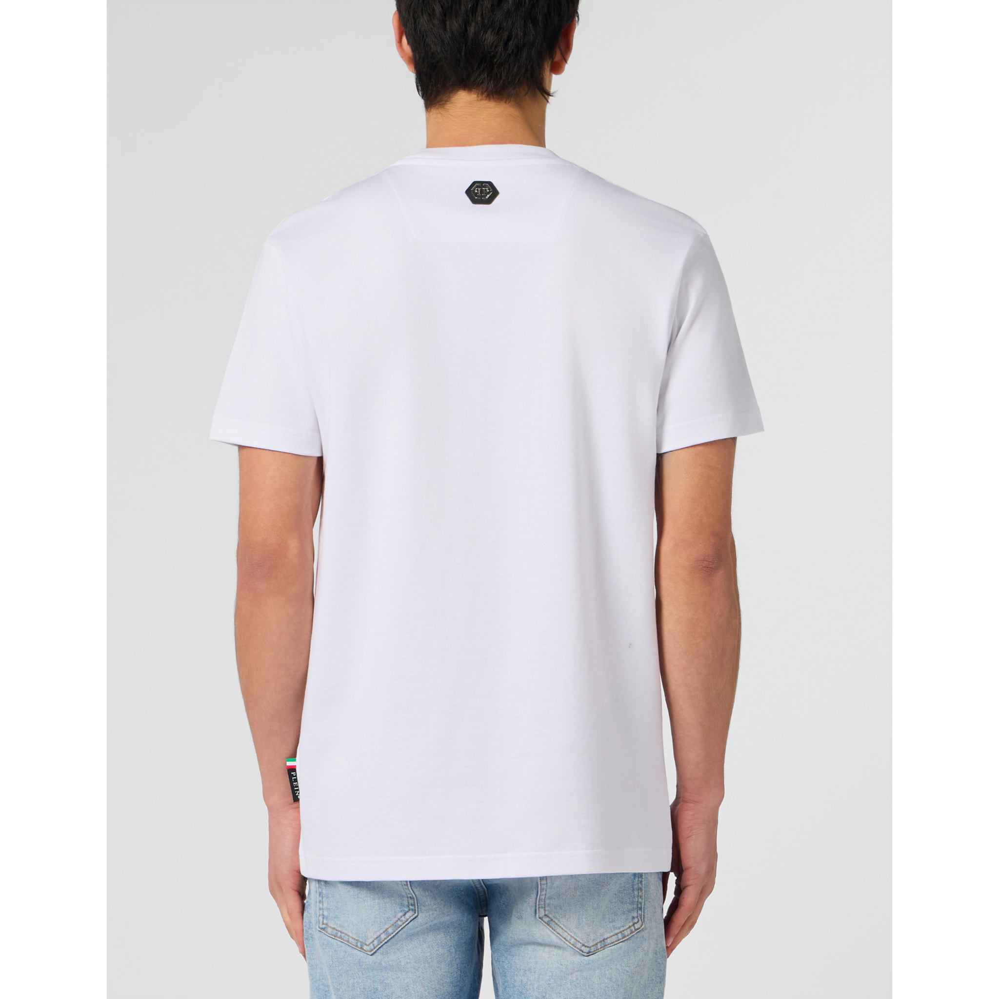 PHILIPP PLEIN Round Neck T-Shirt Baby Devil Small