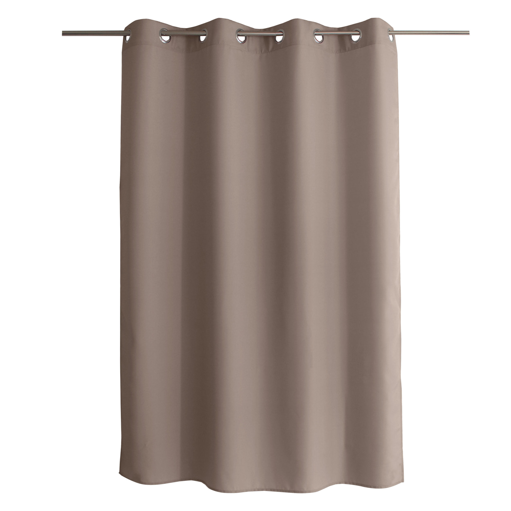 Rideau uni à oeillets - Ficelle