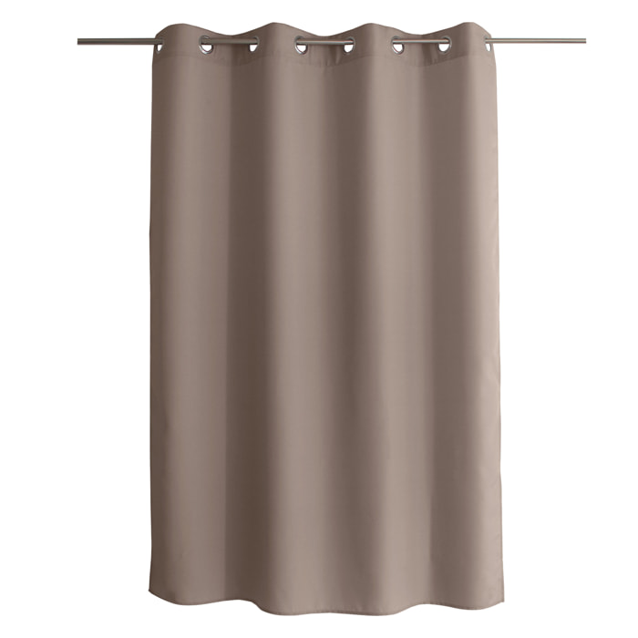 Rideau uni à oeillets - Ficelle