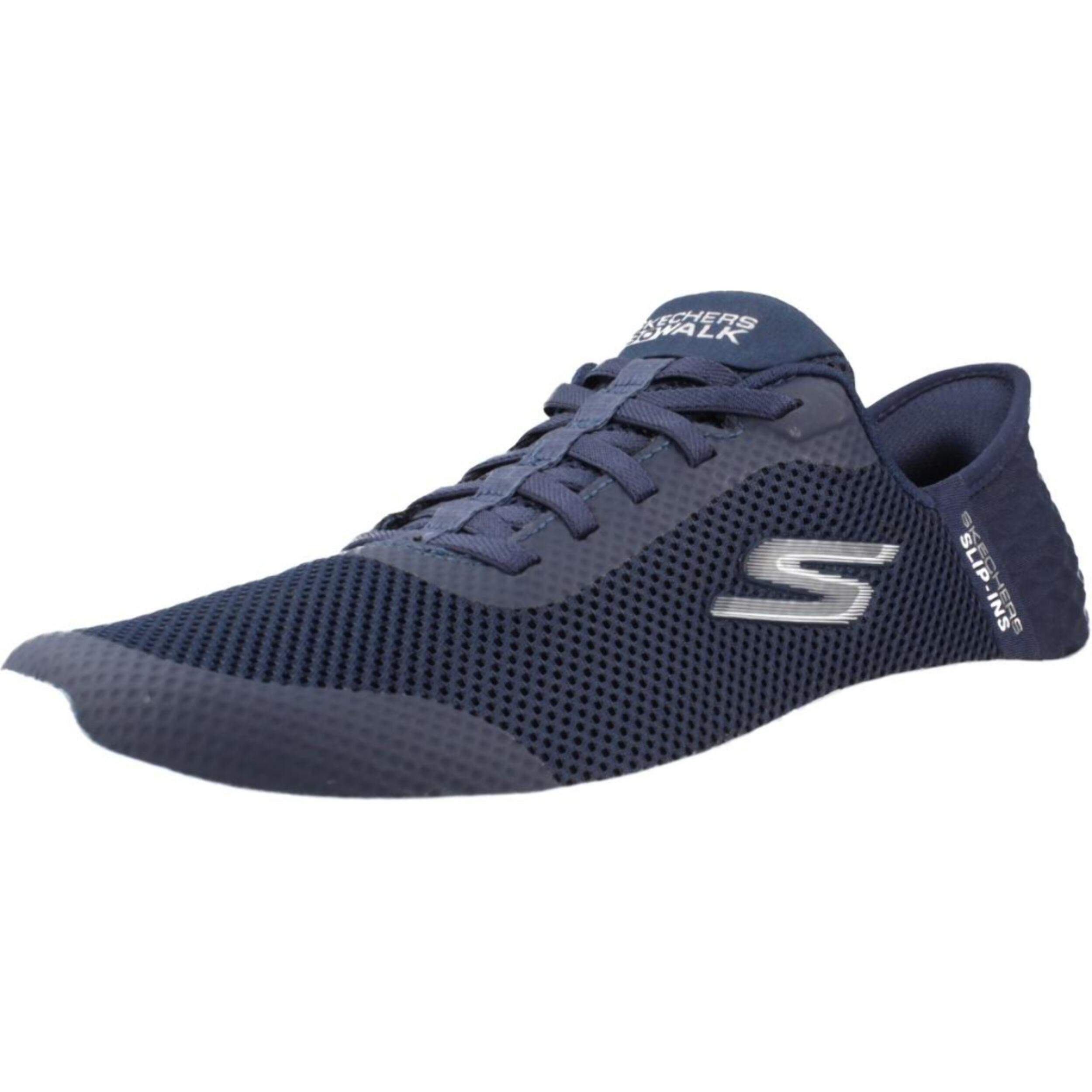 Sneakers De  Mujer Go Walk Flex Grand Entry Azul