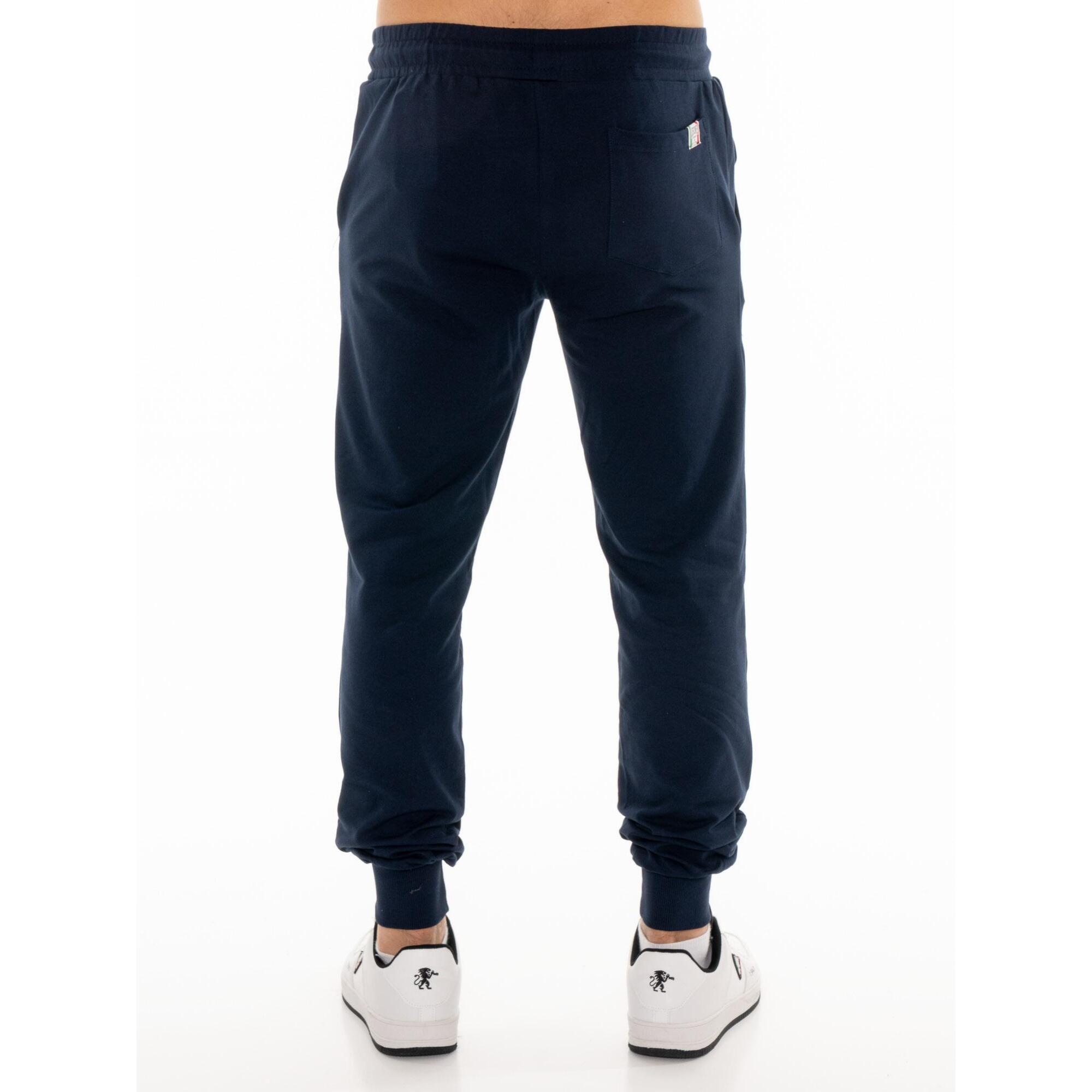 Pantaloni sportivi con polsini da uomo Leone Basic