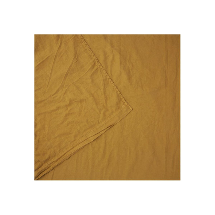 Drap plat en Satin de coton lavé 80 fils/cm², Palerme