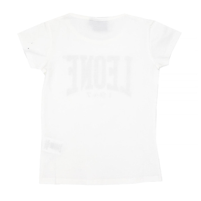 Camiseta de manga corta de niña con logo grande foil