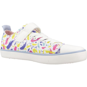 Zapatillas Niña de la marca GEOX  modelo J GISLI GIRL BLANCO