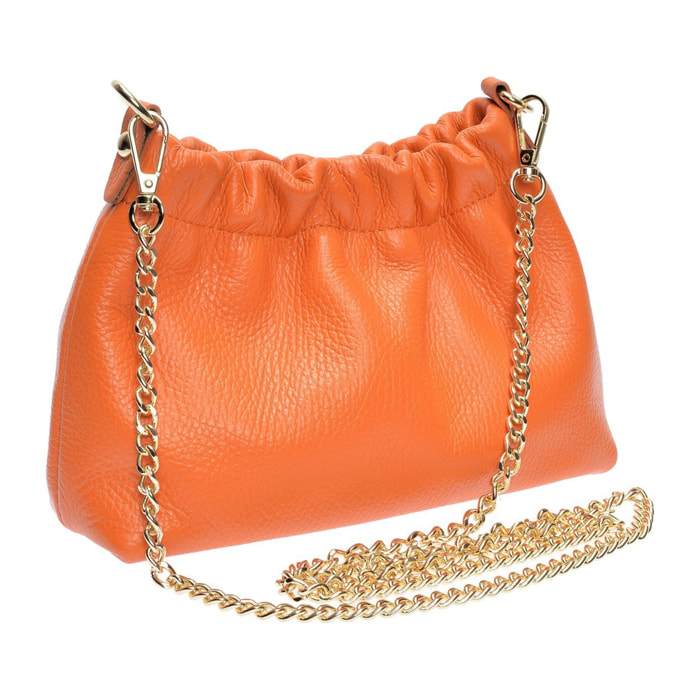 Borsa a spalla Anna Luchini Arancio