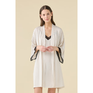 Vestaglia kimono donna estiva in viscosa articolo cherie. Noidinotte