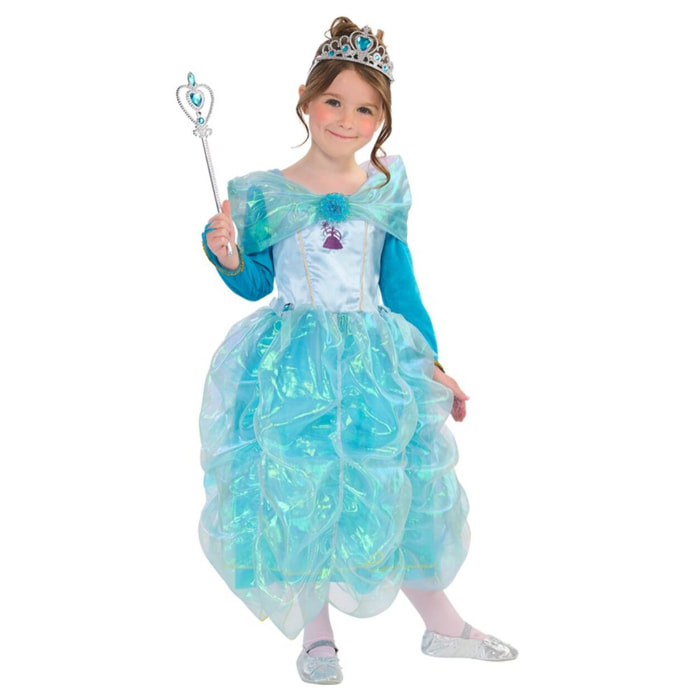 DISFRAZ PRINCESA PARAISO AZUL INF