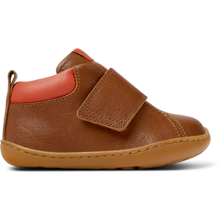 Botines - CAMPER Peu Cami - Marron - Cuero liso
