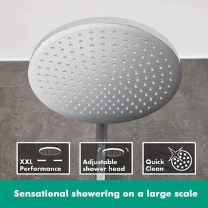 Colonne de douche 240 mitigeur mécanique chromé Crometta S