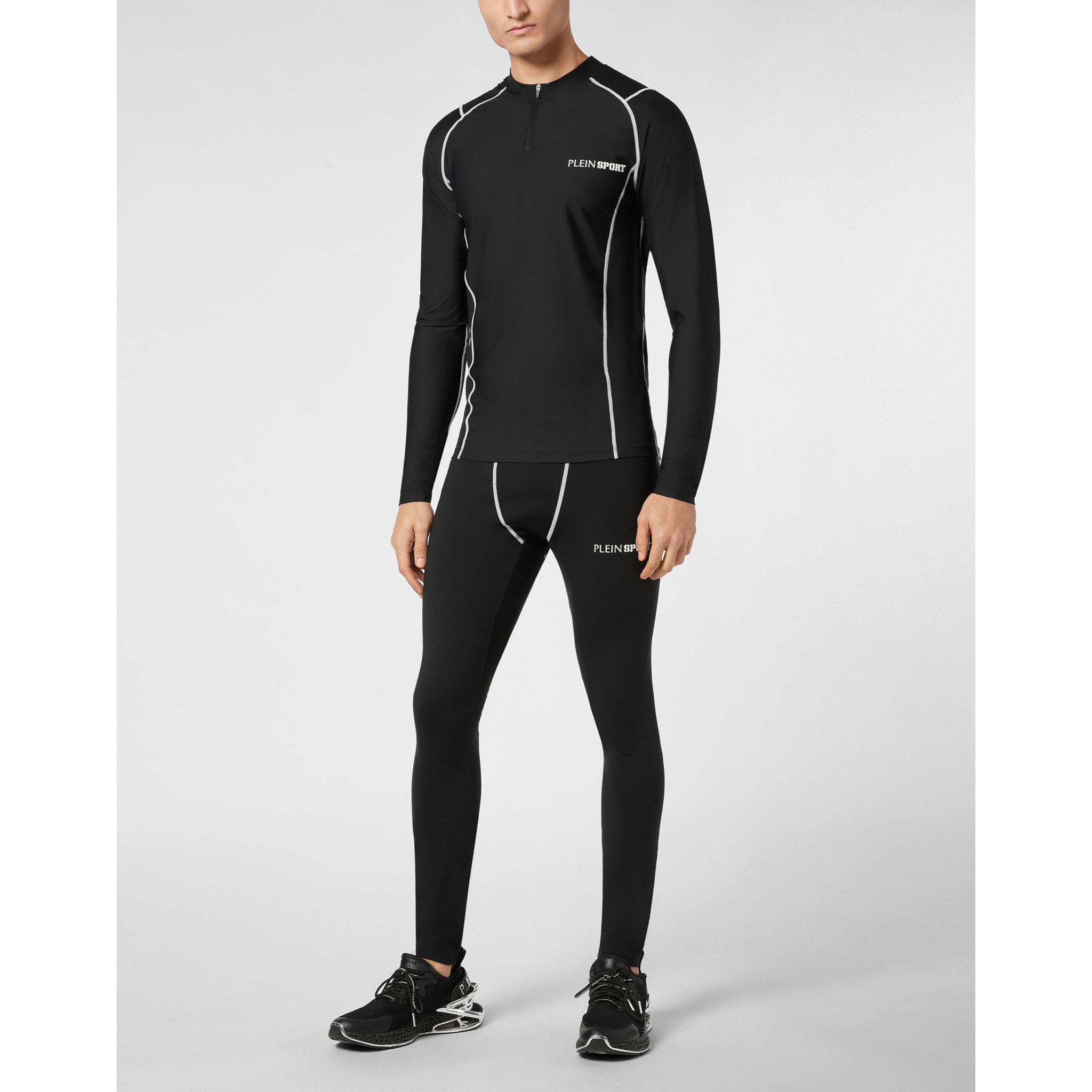 PLEIN SPORT Camiseta Cuello Redondo SCRATCH