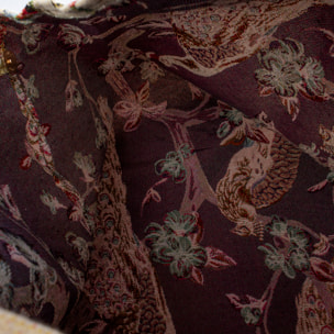 Banzi borsa Shopper in cotone, con manico in pelle. Design esclusivo.