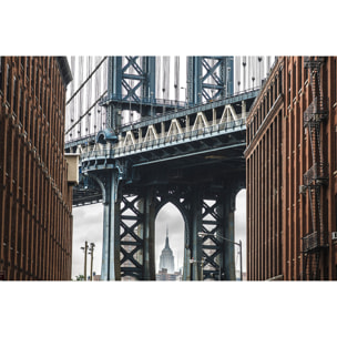 Tableau new york nyc manhattan bridge  Toile imprimée