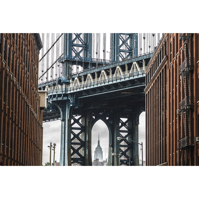 Tableau new york nyc manhattan bridge  Toile imprimée