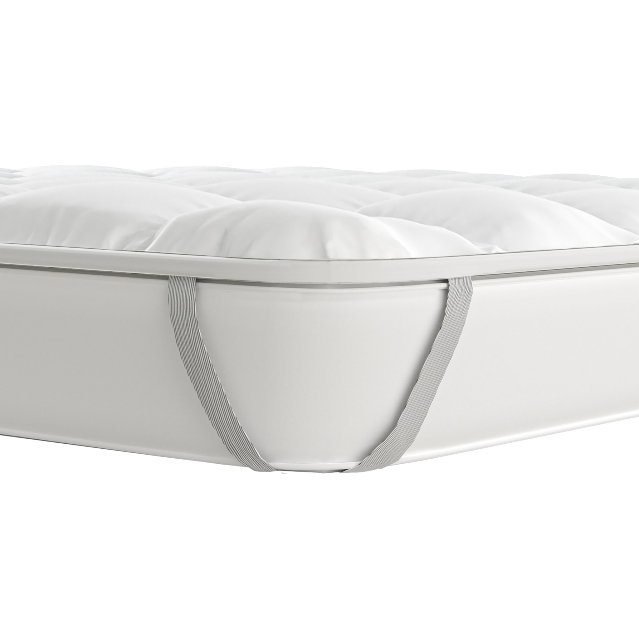 TOPPER BASIC TRAPUNTATO CON ELASTICI - Made in Italy
