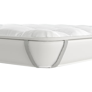 TOPPER BASIC TRAPUNTATO CON ELASTICI - Made in Italy