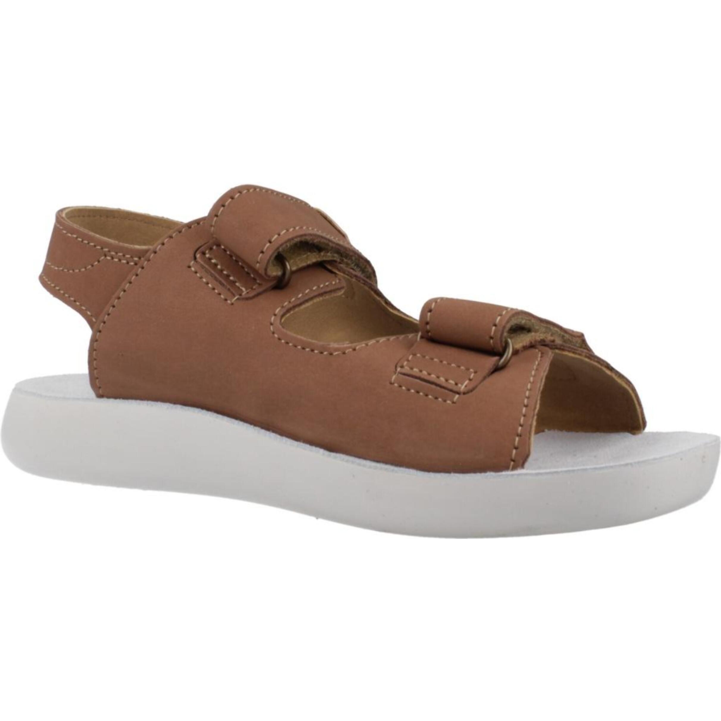 Sandalias Niño de la marca GEOX  modelo J SANDAL LIGHTFLOPPY MARRON
