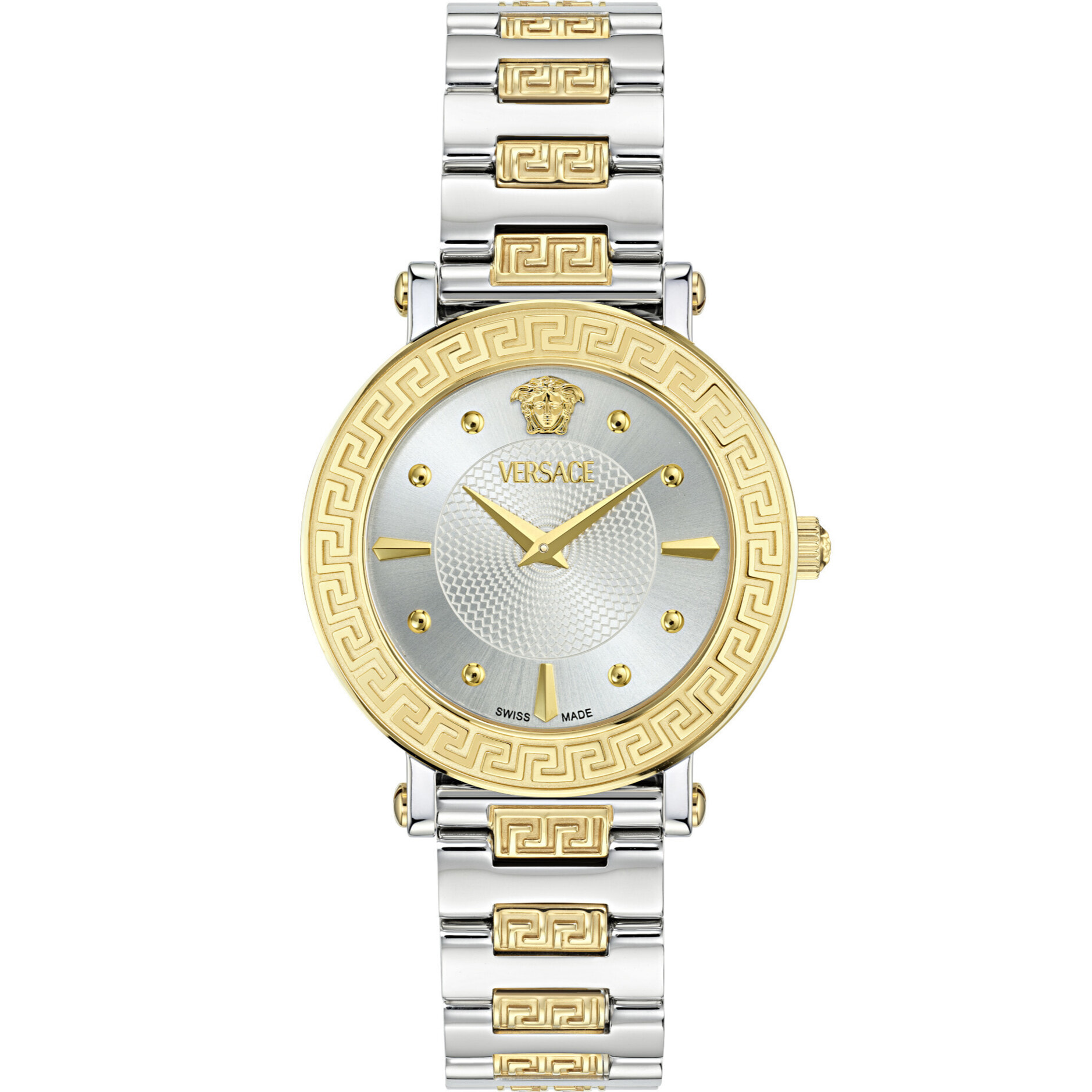 Versace Orologio Analogico Al Quarzo Greca Sphere