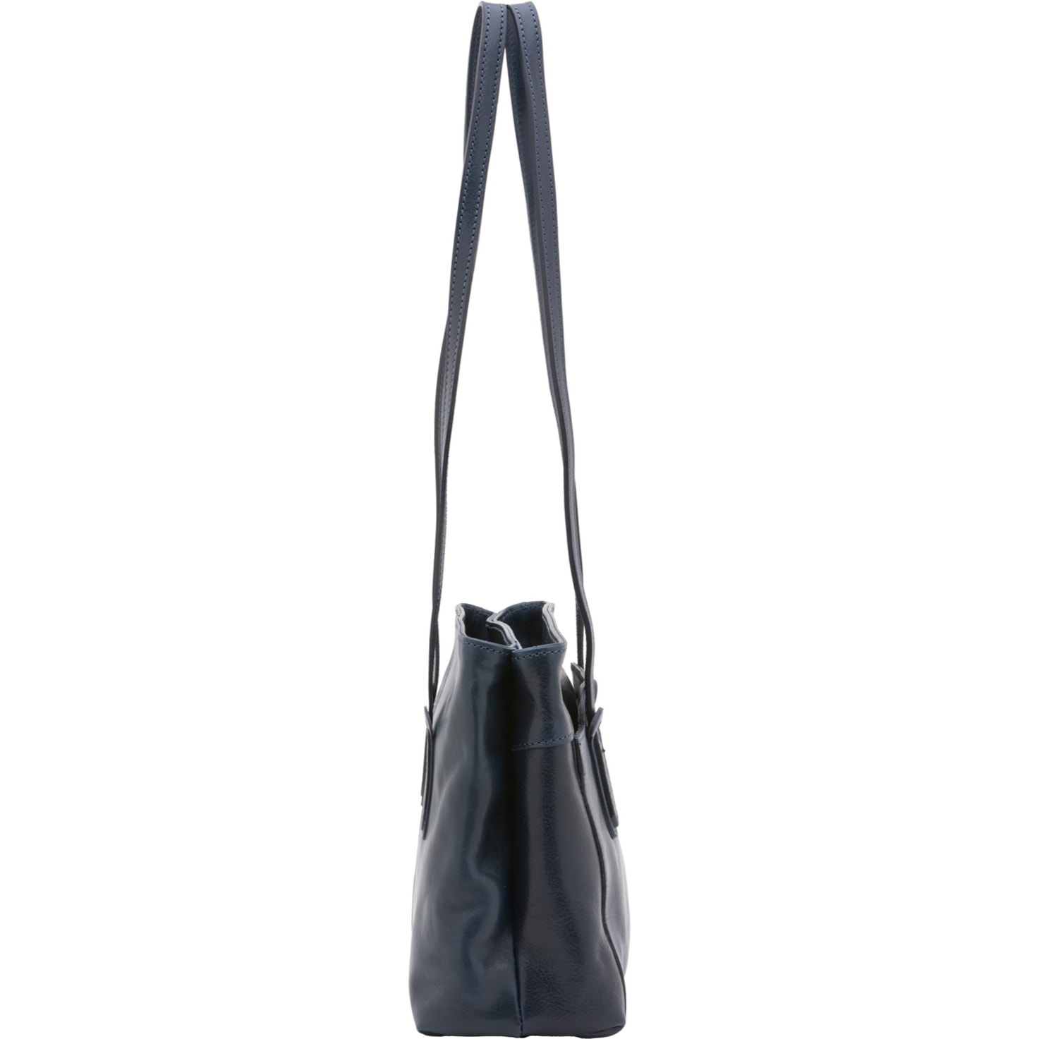 Borsa a spalla da donna - Modello False - Vera pelle - 23.0 x 30.0 x 12.0 cm