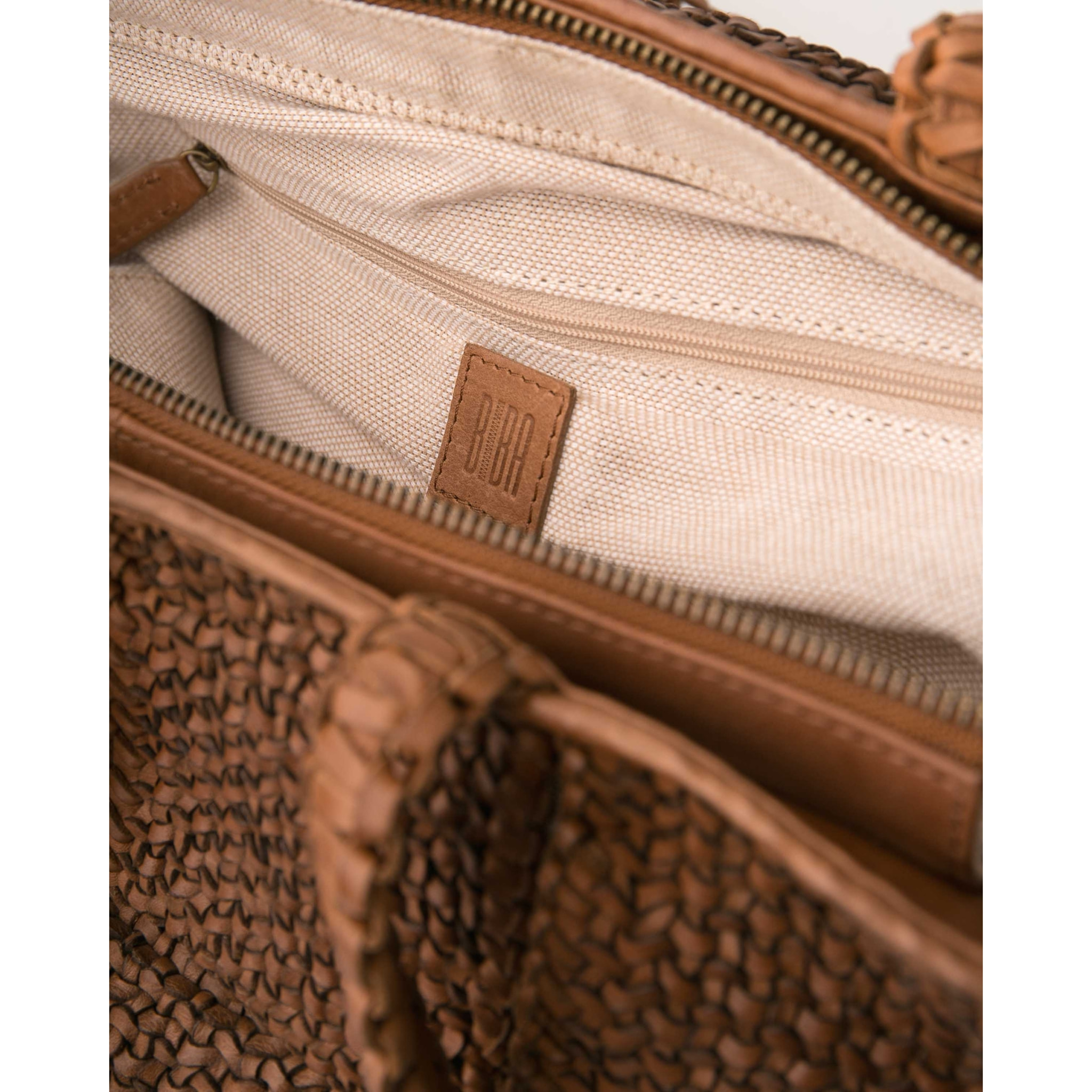 Bolso de hombro BIBA Kenett de piel