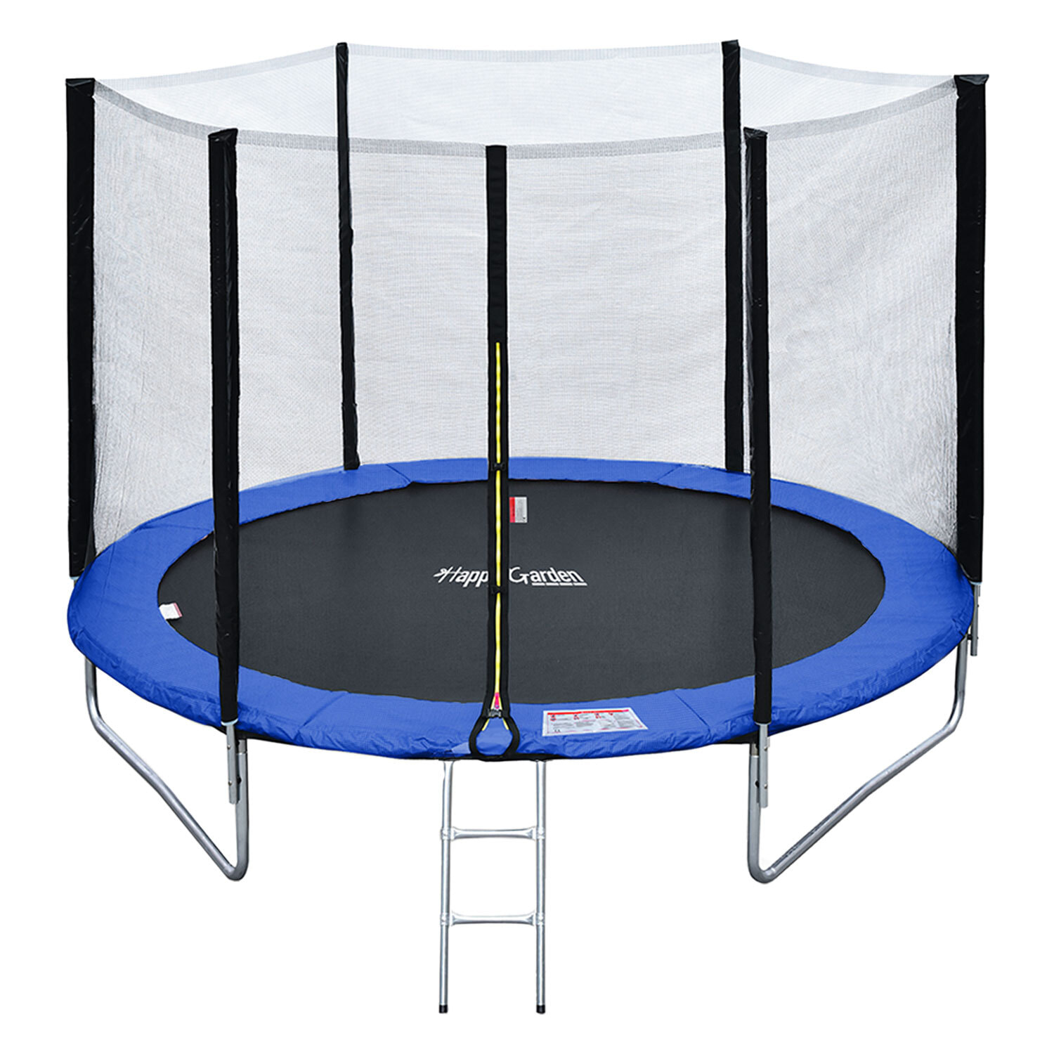 Trampoline réversible avec accessoires - Bleu