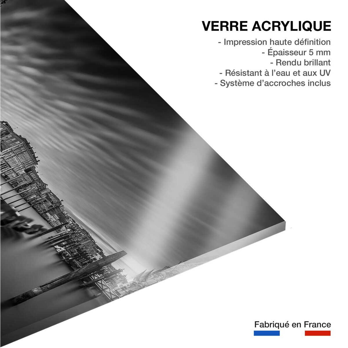 Tableau ville Les canaux de Venise Tableau plexiglas