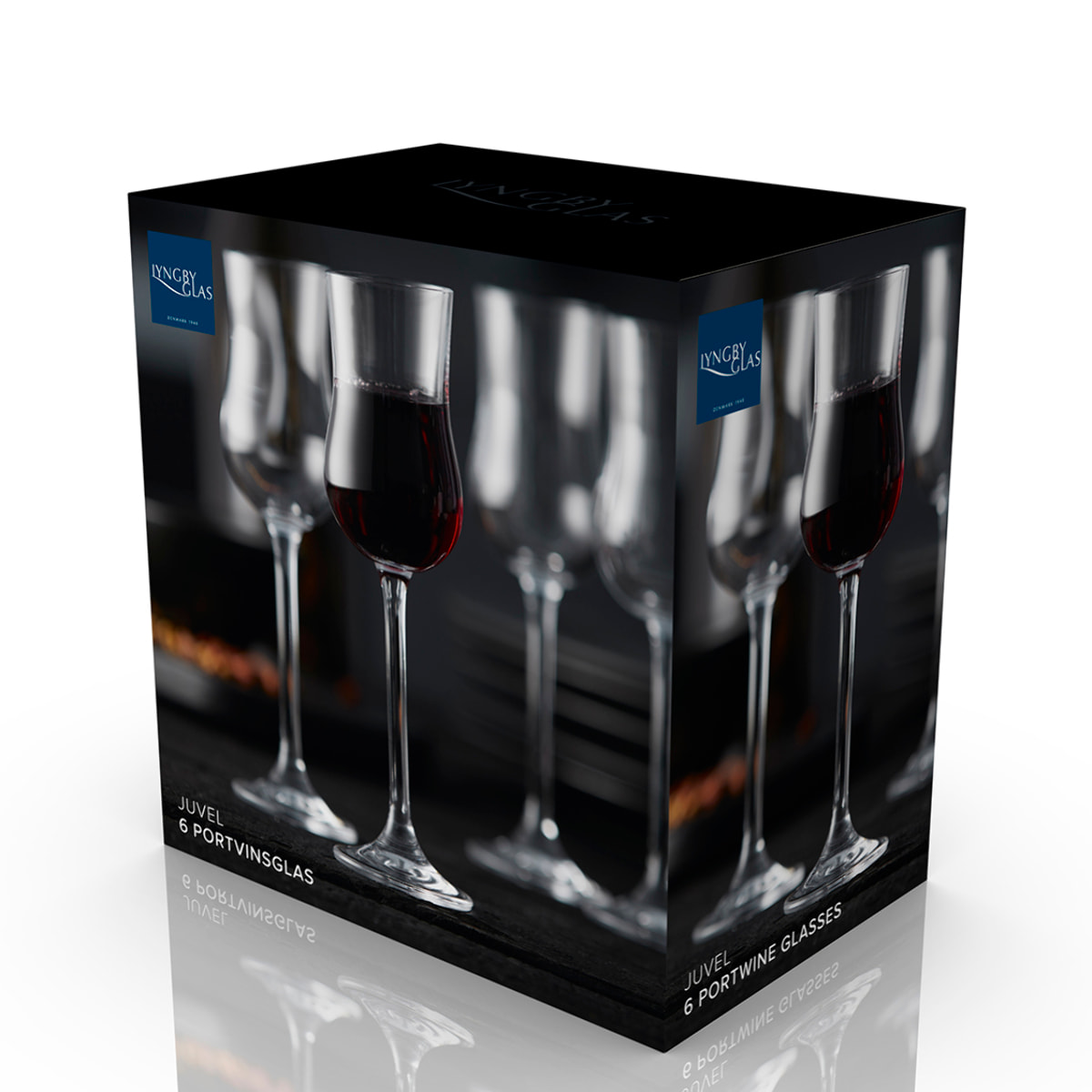 Set de 6 verres à Porto/Grappa Juvel 9 cl