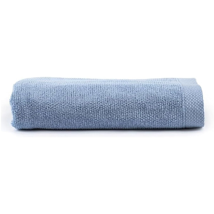 Telo doccia in cotone - Azzurro
