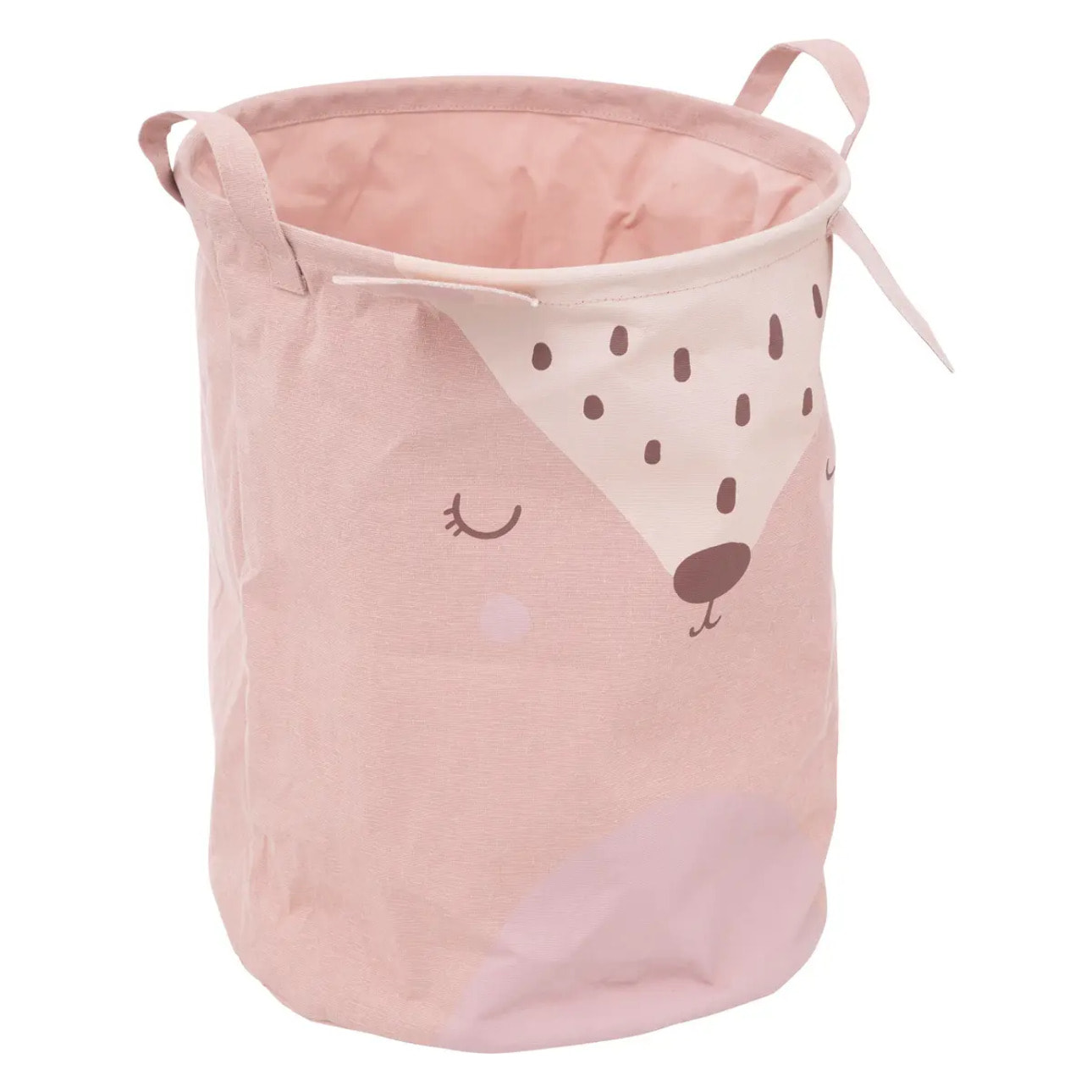 Sac de rangement biche rose D32cm