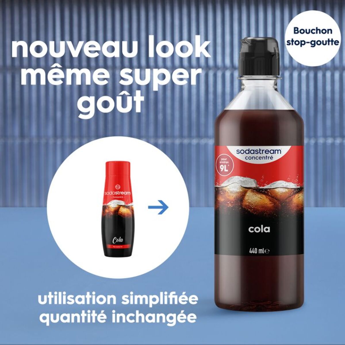 Concentré SODASTREAM COLA 440ml