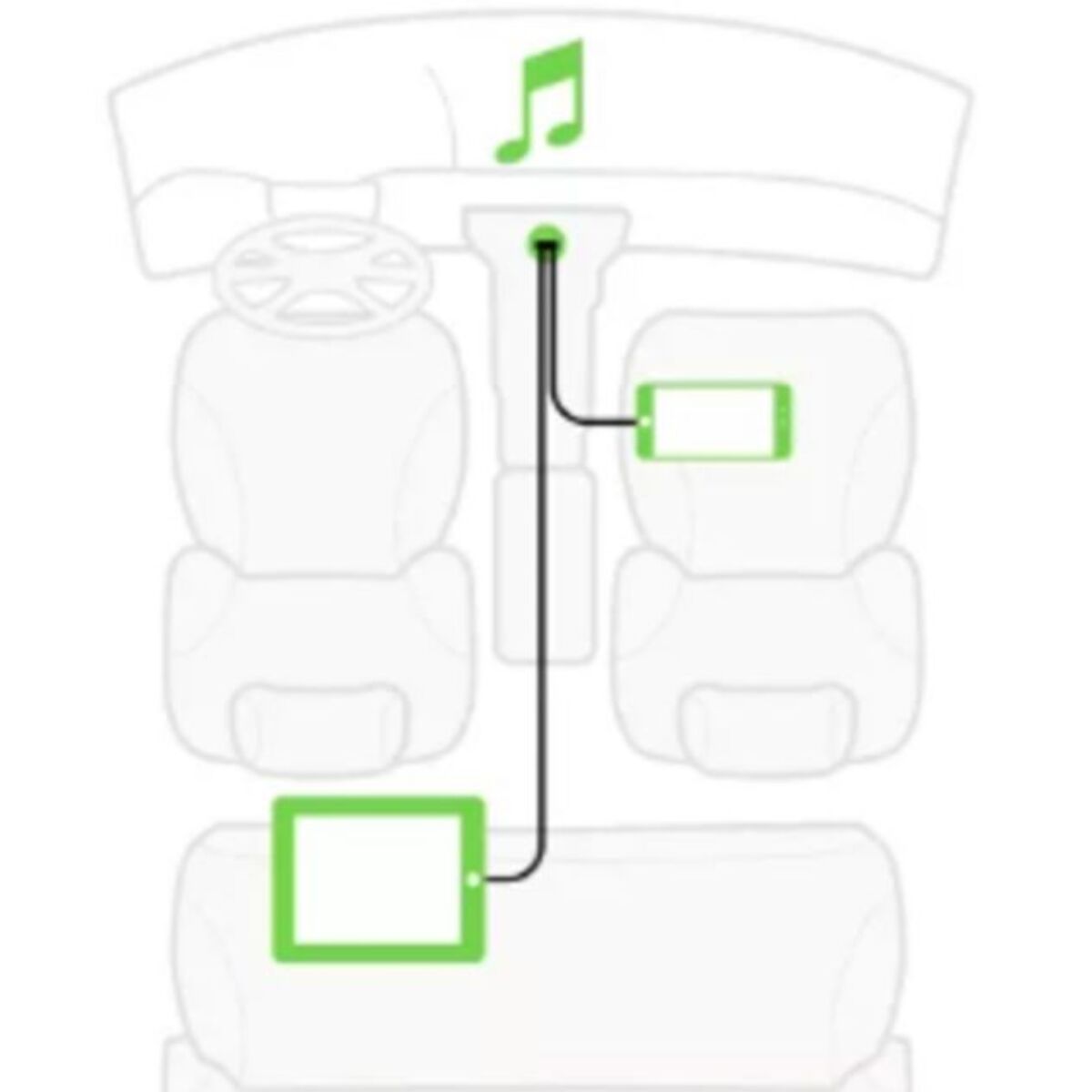 Câble Jack BELKIN vers Jack 3.5mm noir