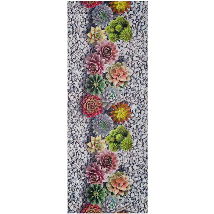 SPRINTY Alfombra vinílica de cocina diseños de cactus en multicolor, varias medidas disponibles.