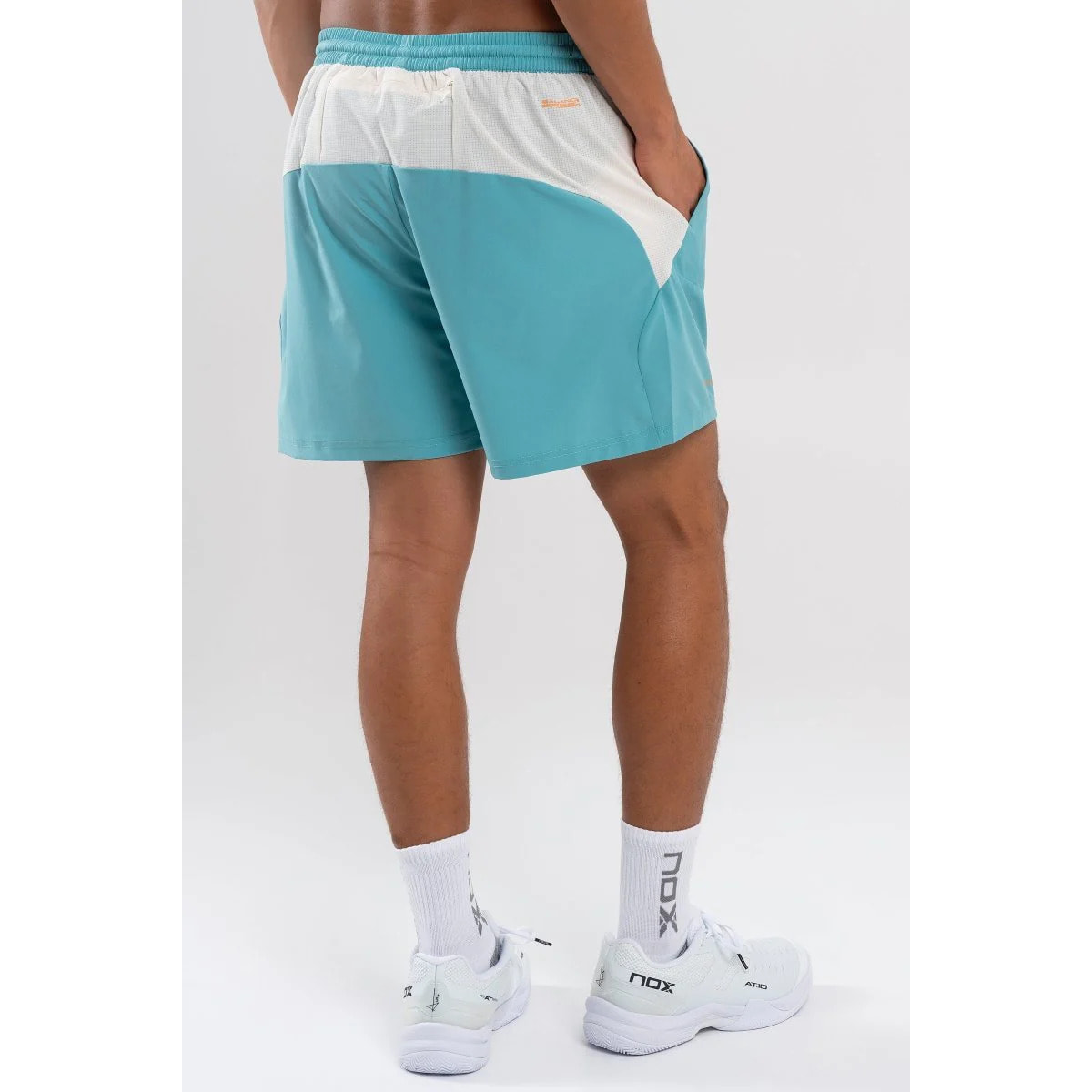 Pantalón corto deportivo hombre PRO turquesa