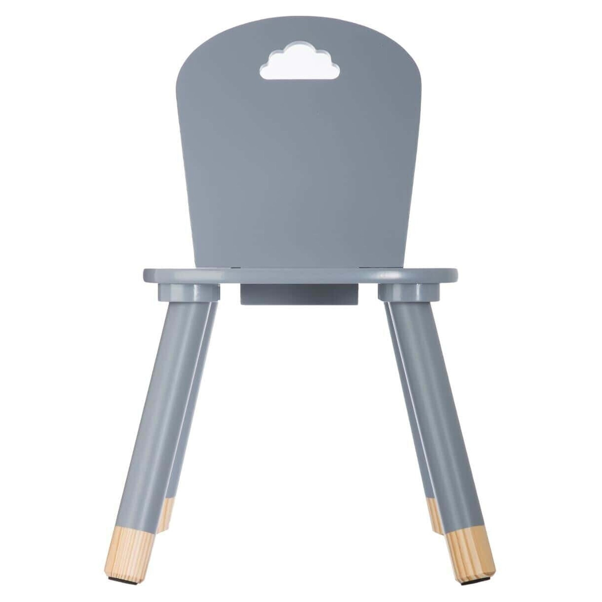 Silla para niños gris