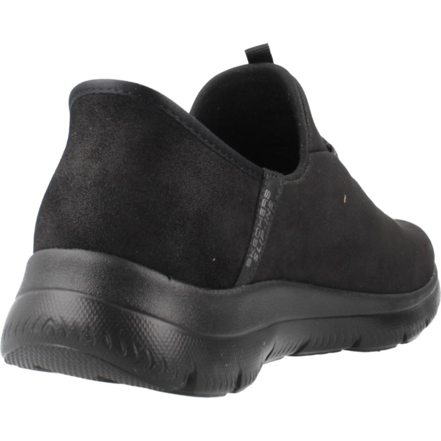Sneakers De  Mujer Summits-unknown Trai Slip-ins Negro