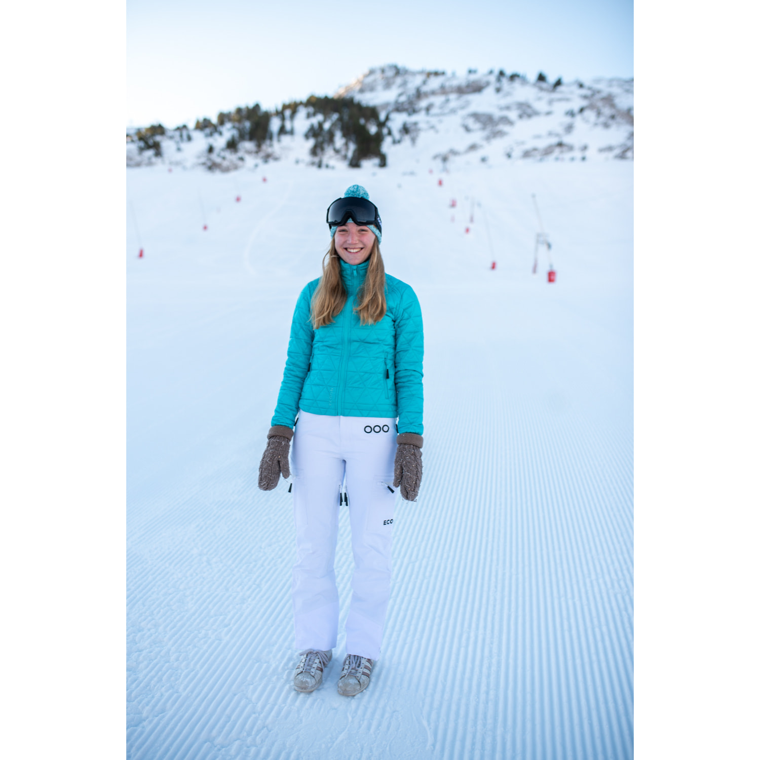 Chaqueta para mujer ECOON ECO Active Insulated Jacket - Turquesa