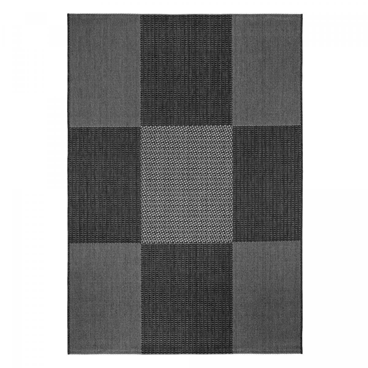 Tapis extérieur tissé kilim rectangle JOMI