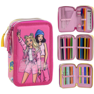 Plumier Con Accesorios Giotto Barbie
