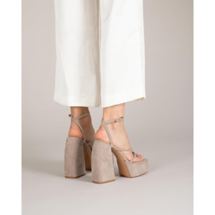 Sandalias de tacón - Dan - 15 cm