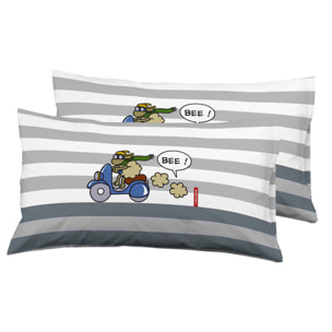 Fundas de almohada 50x75 (2) cm Kukuxumusu Scooter