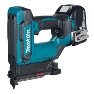 Cloueur de finition 18V LXT 35 mm - MAKITA - avec 2 batteries 18V 5.0Ah, chargeur, MakPac - DPT353RTJ