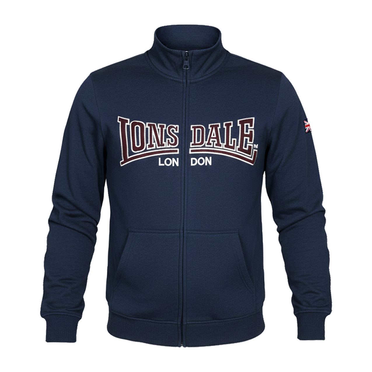Tuta Uomo LONSDALE Cotone Felpato Zip