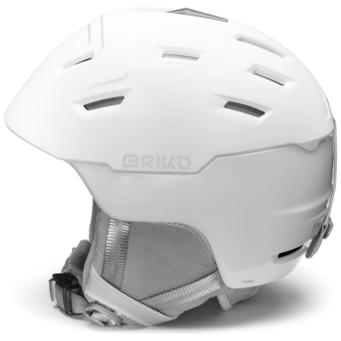 Briko - Caschi, Donna, Bianco - Crystal 2.0