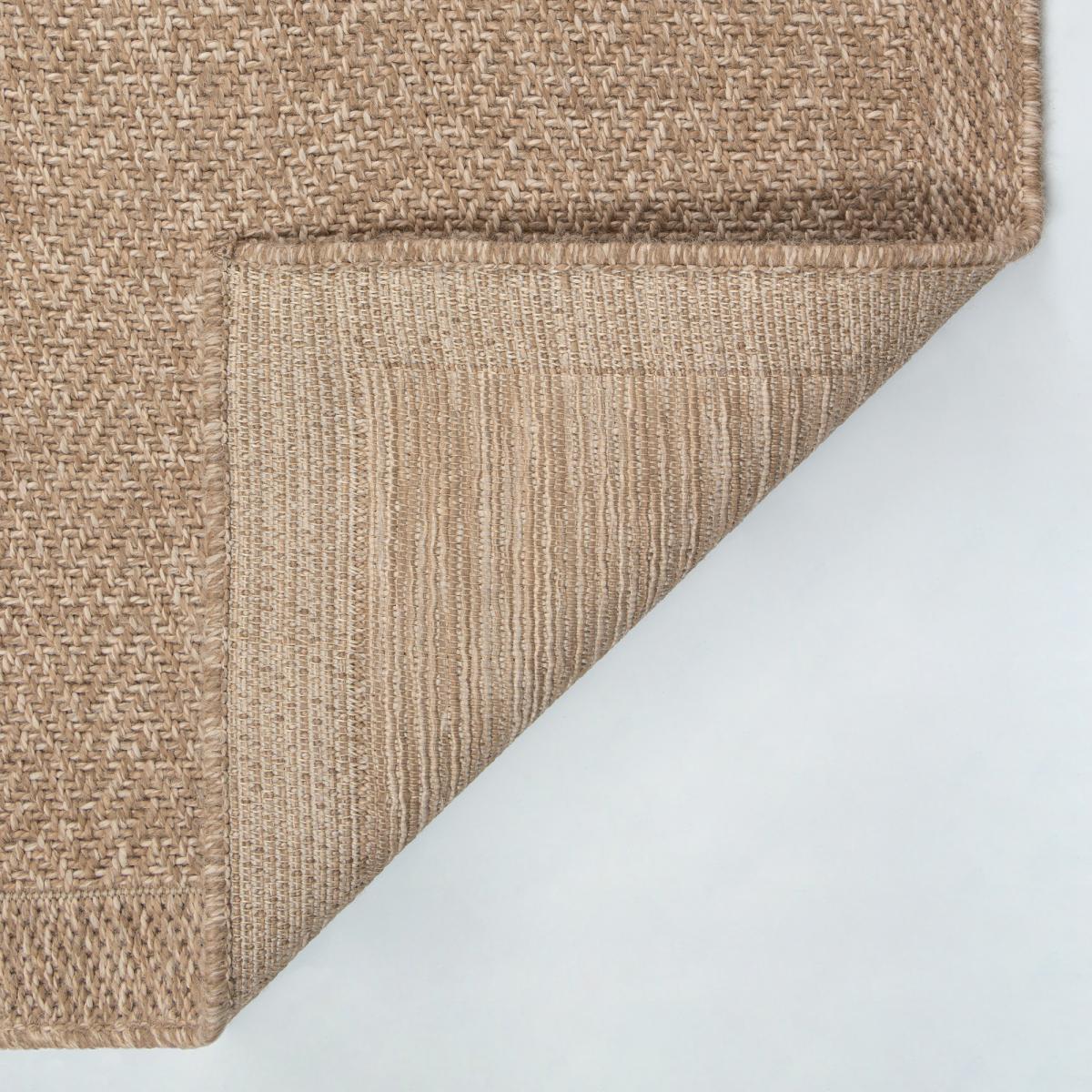 Tapis extérieur intérieur NOLIM aspect jute motif uni