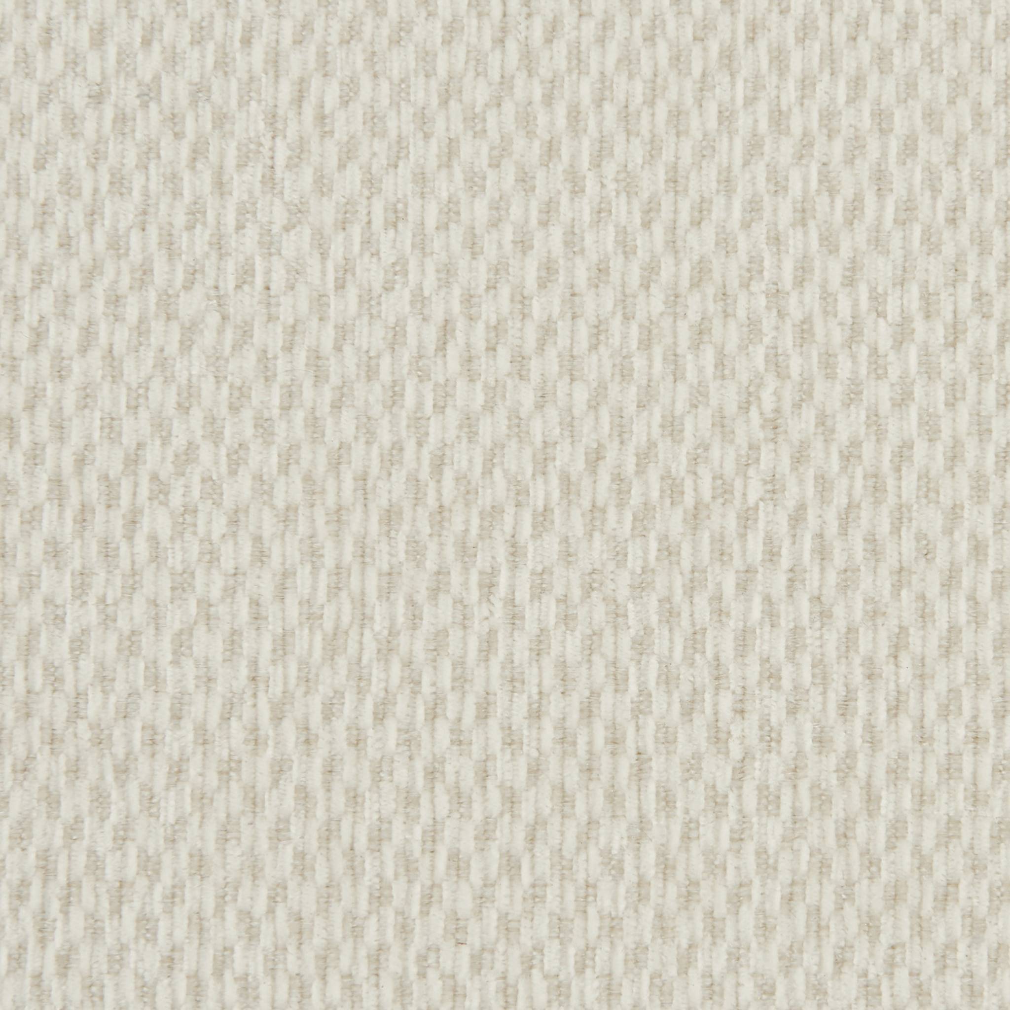Canapé convertible 2 places tissu chenille blanc - L 170 x P 95 x H 76cm - Twist