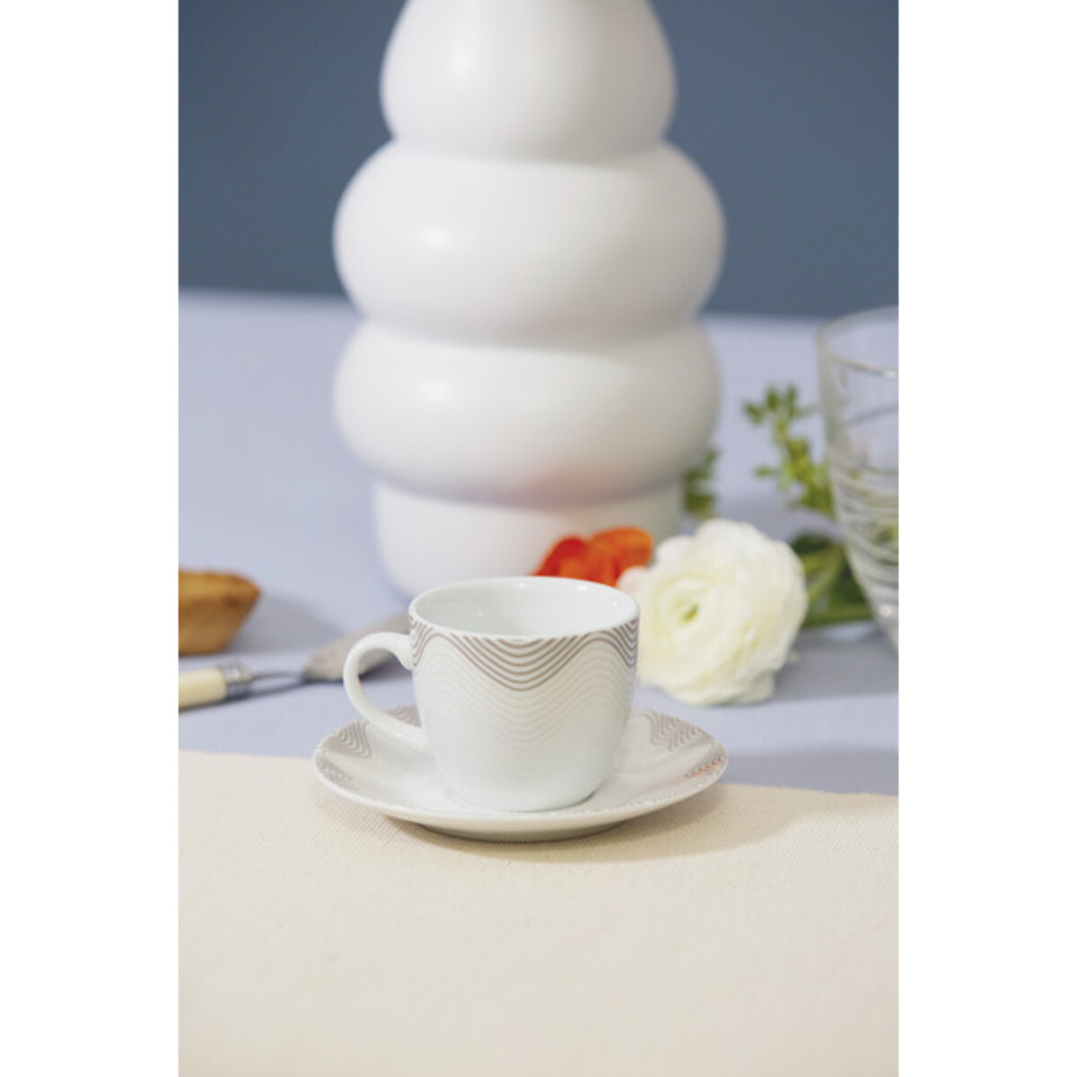Set da caffè Lago da 6 pezzi in porcellana